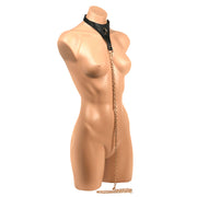 Captivate Collar with Body Chain - Black
