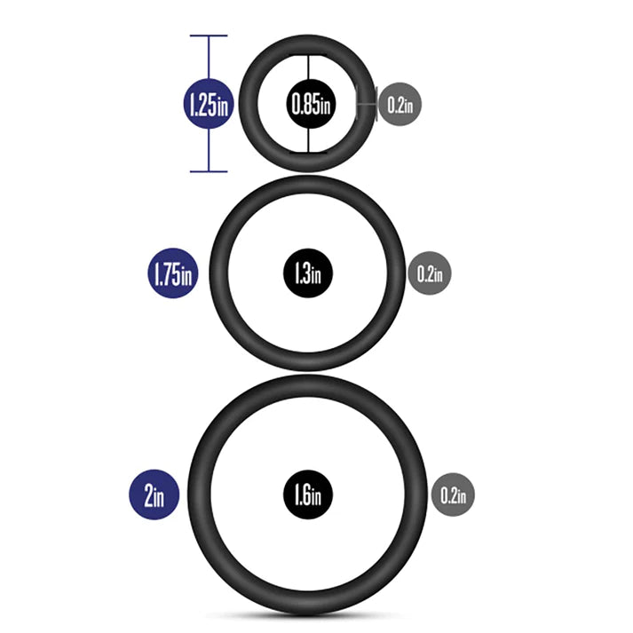 Performance VS4 Pure Silicone C Ring Set