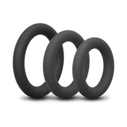 SNUG RING SWOLE - 3-PACK SNUG FIT THICK SILICONE COCK RING
