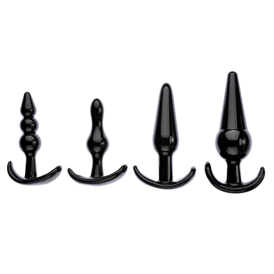 Adam & Eve 4-Piece Anal Plug Kit (Bag)
