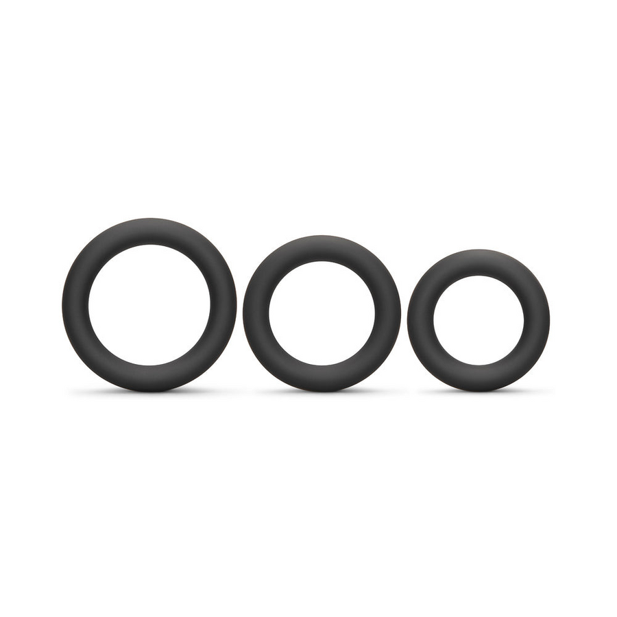 SNUG RING SWOLE - 3-PACK SNUG FIT THICK SILICONE COCK RING