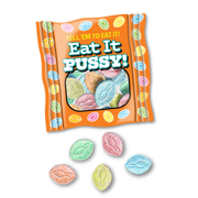 EAT IT PUSSY, INDIVIDUAL BAG OF 5, DISPLAY OF 100