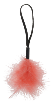 Peach Wrist Feather Tickler