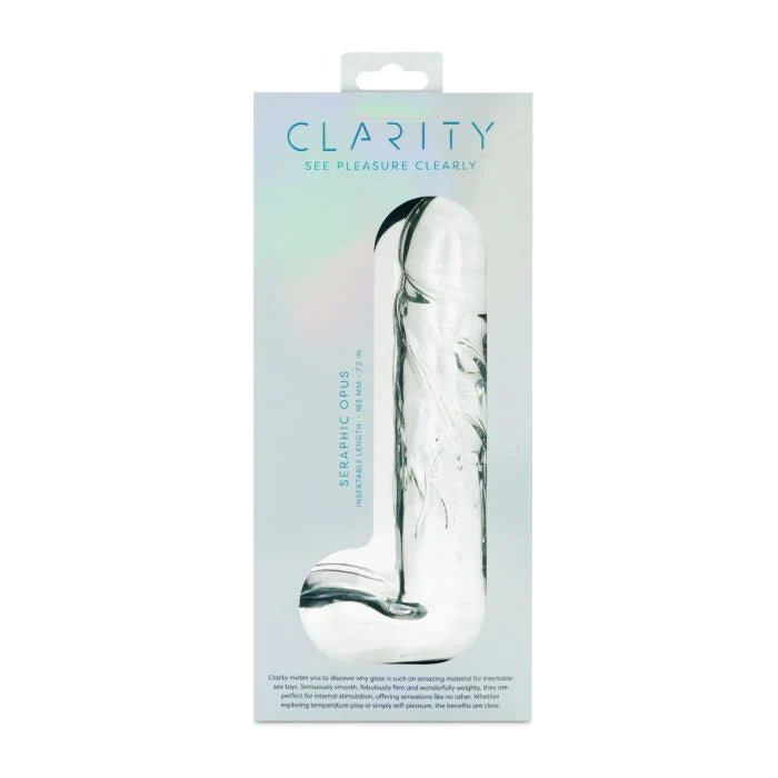 Clarity - Glass Dildo - Seraphic Opus