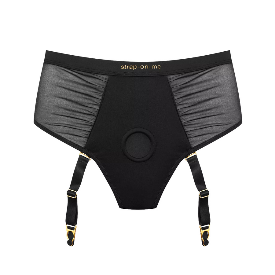 HARNESS LINGERIE IDYLLE - S - BLACK