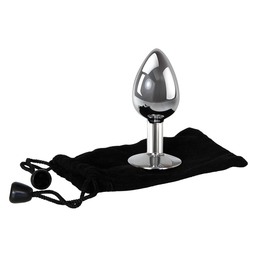 Adam & Eve Clear Gem Anal Plug Small