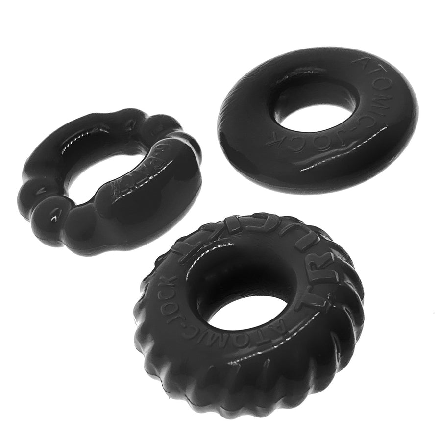 BONEMAKER 3-pack boner cockring kit