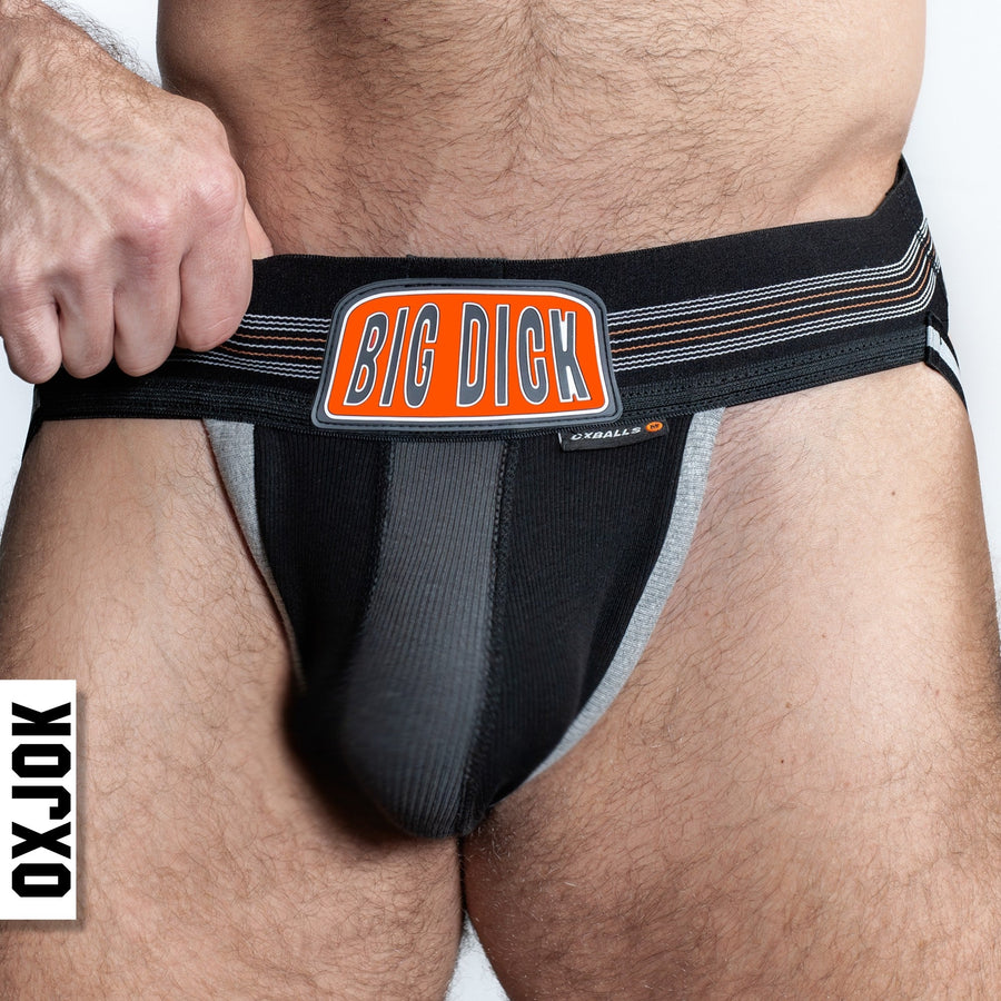 BULGER, the big pouch jock, BLACK IRON