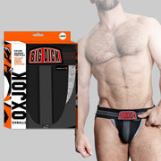 BULGER, the big pouch jock, BLACK IRON