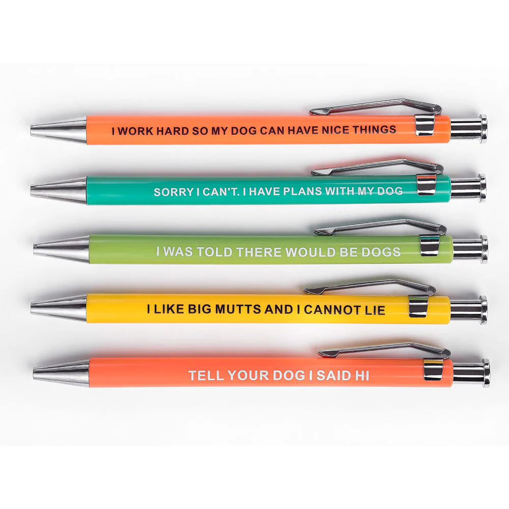 Dog People Pens - 5 pack