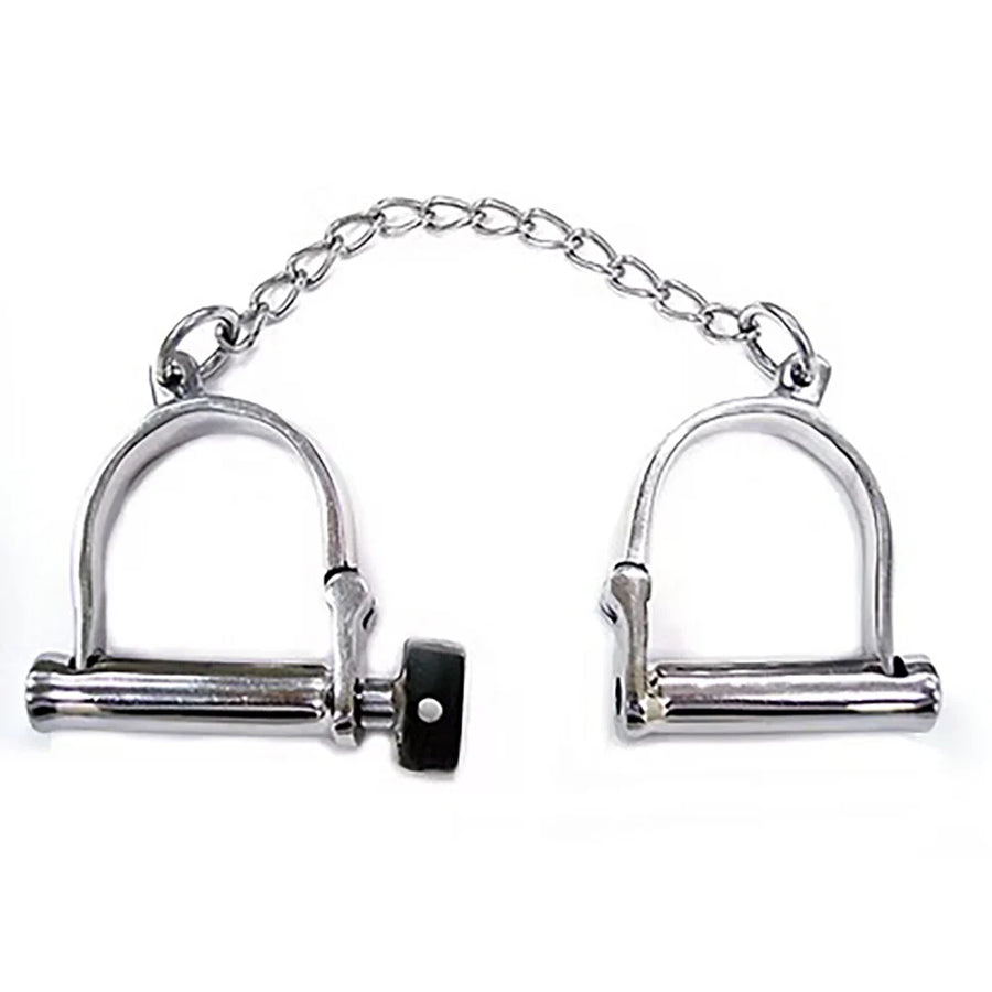 Stainless Steel Wrist Shackles In Case