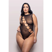 LATEST OBSESSION Teddy with diagonal rhinestone - QUEEN