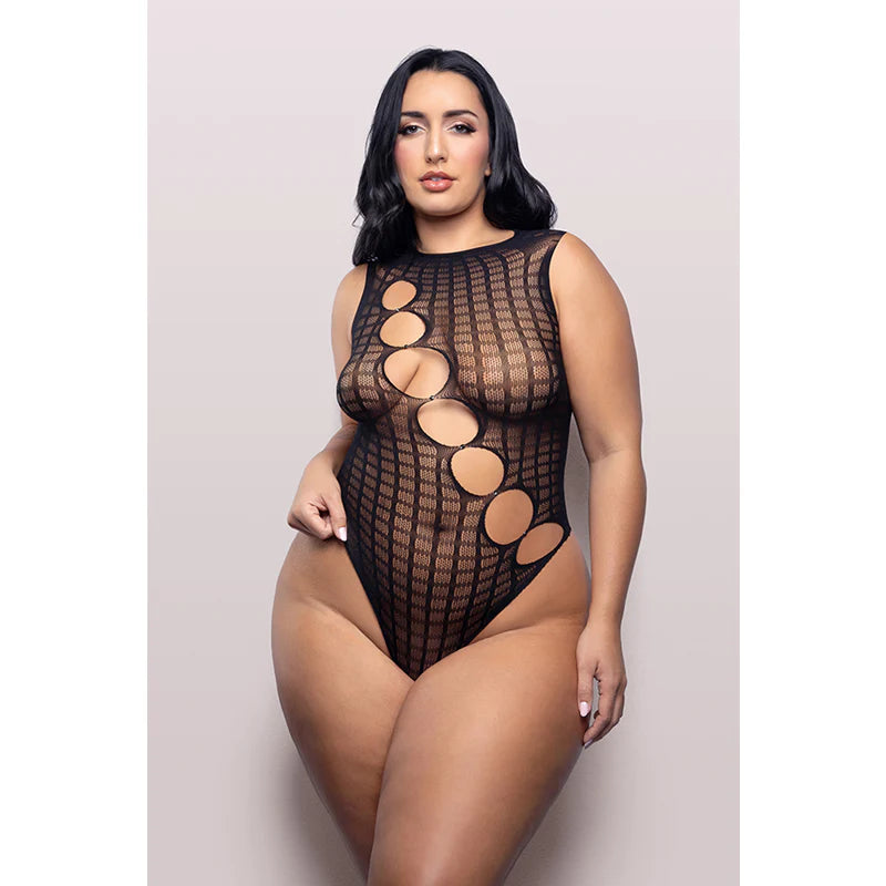 LATEST OBSESSION Teddy with diagonal rhinestone - QUEEN