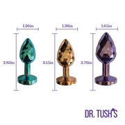 Dragon Pearls – Progressive Metal Anal Plug Set (Small • Medium • Large)