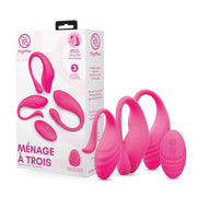 MENAGE A TROIS REMOTE CONTROL ORGY EGG SET
