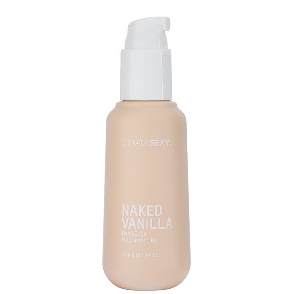 SIMPLY SEXY - PHEROMONE HAIR + BODY MIST - NAKED VANILLA - 3.35 floz | 99mL