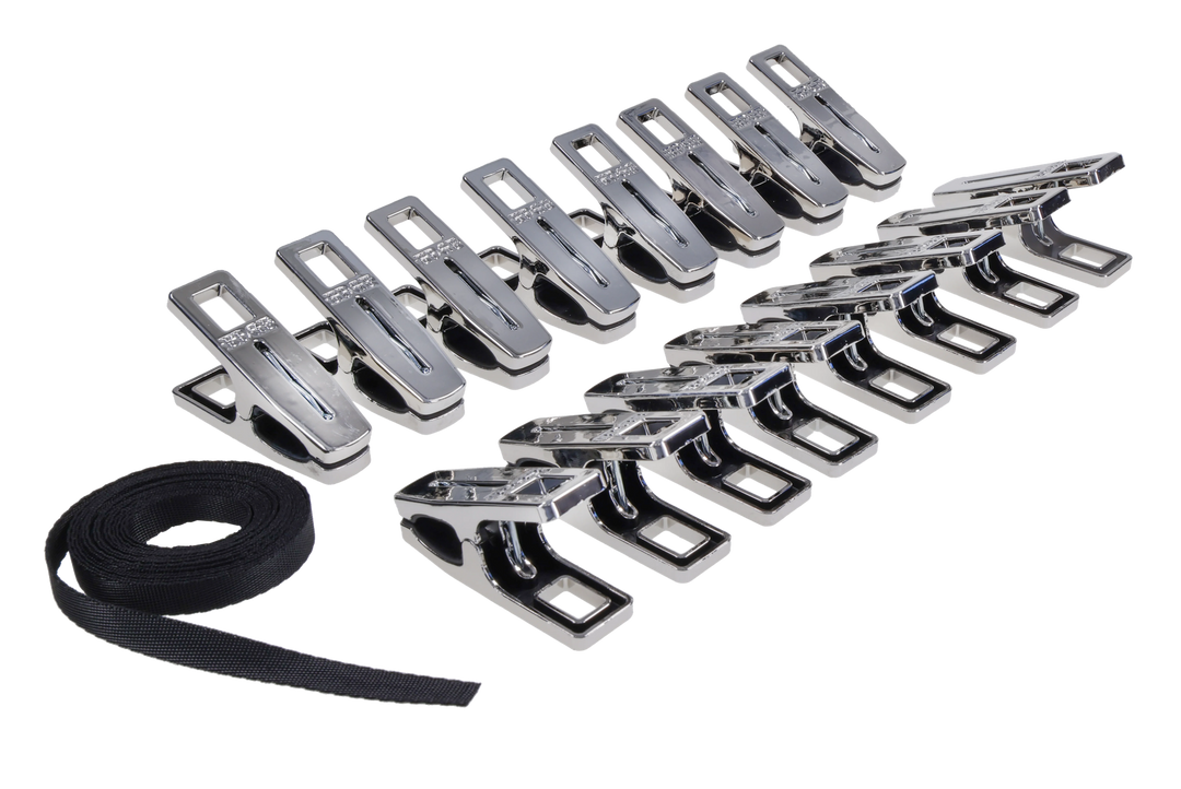 Edge Body Zipper Clothes Pins