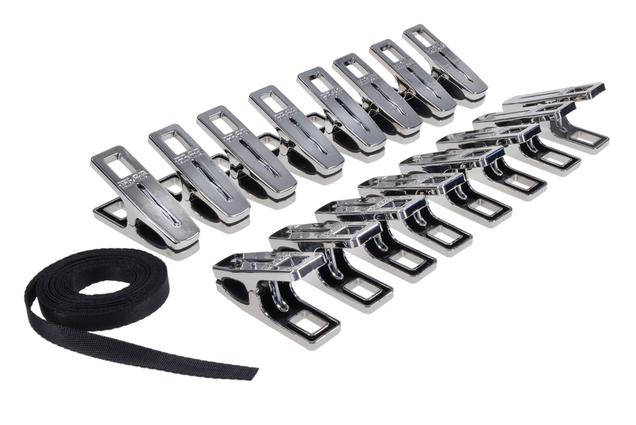 Edge Body Zipper Clothes Pins