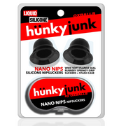 NANO NIPS “just the tip” nipple-nubs BLACK SILICONE