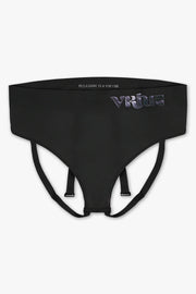 Womens Medium - JockVStrap Sheer Briefs - Black