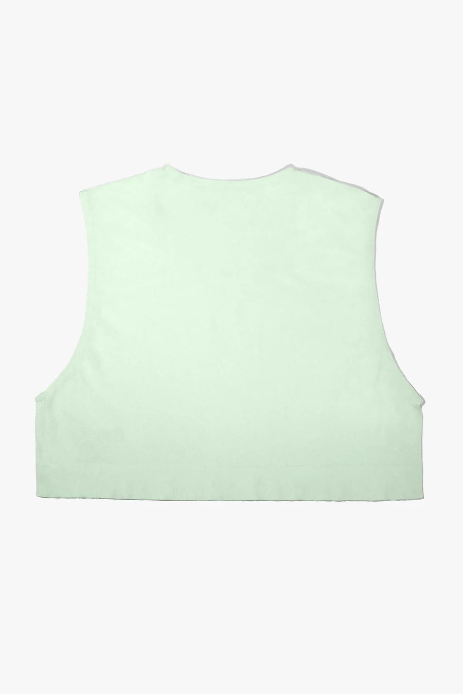 Unisex Medium - Mini Crop Top Sheer - Mint