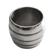 Stainless Steel Round Cock Ring 45mm by 45mm