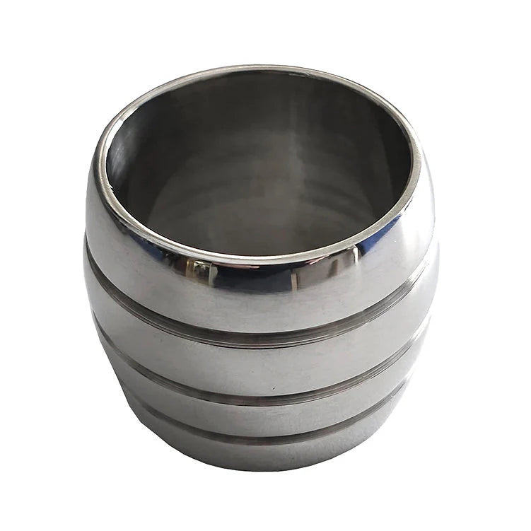Stainless Steel Round Cock Ring 45mm by 45mm
