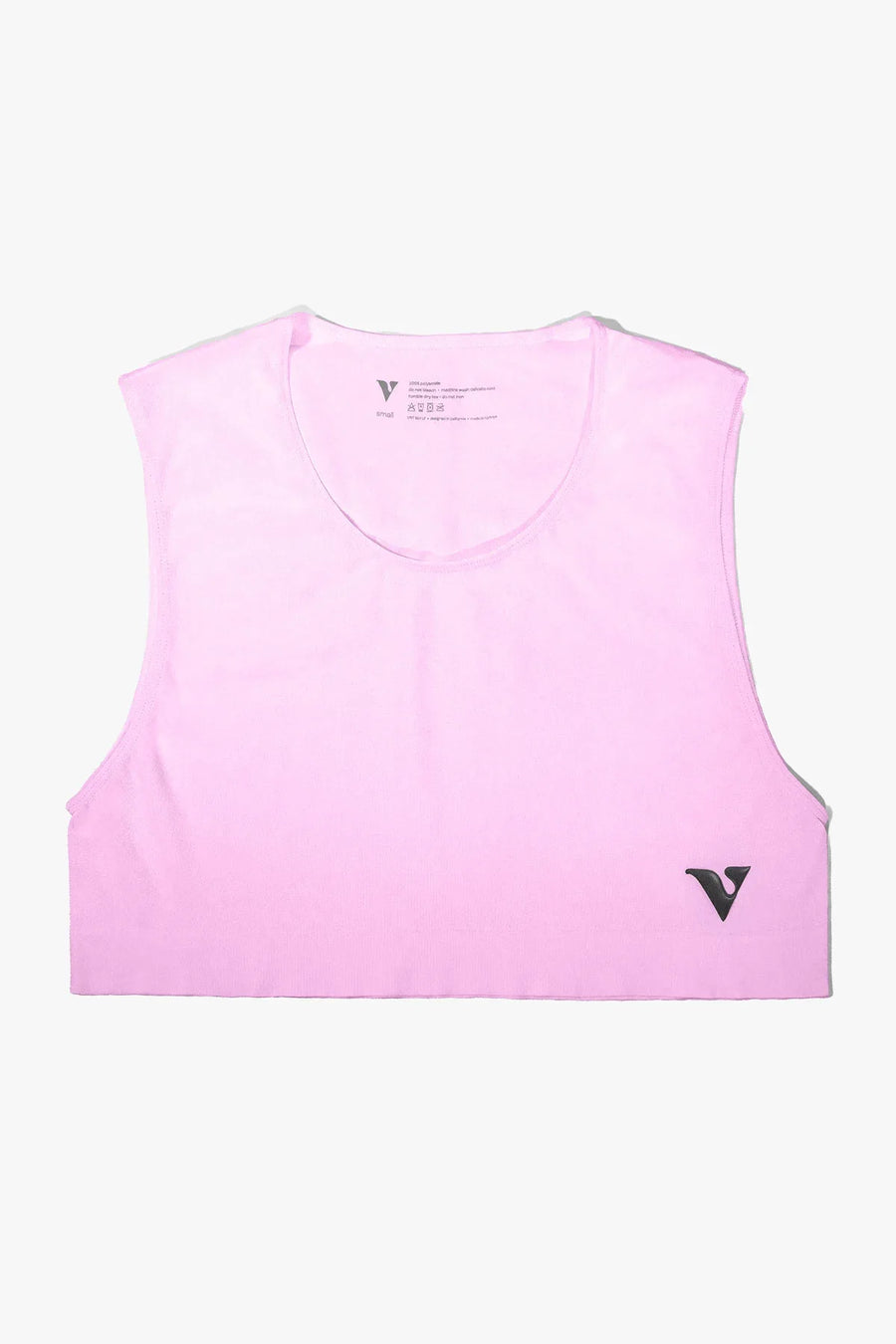 Unisex Large - Mini Crop Top Sheer - Taffy