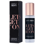 SIMPLY SEXY PHEROMONE PERFUME OIL ROLL-ON - LET'S GET IT ON - 0.34 floz | 10.2mL
