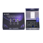 The Bad Decisions Metal Anal Plug Set – T-Bar, Round & Teardrop