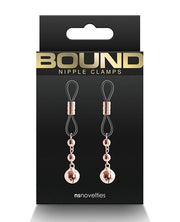 Bound D1 Nipple Clamps – Rose Gold