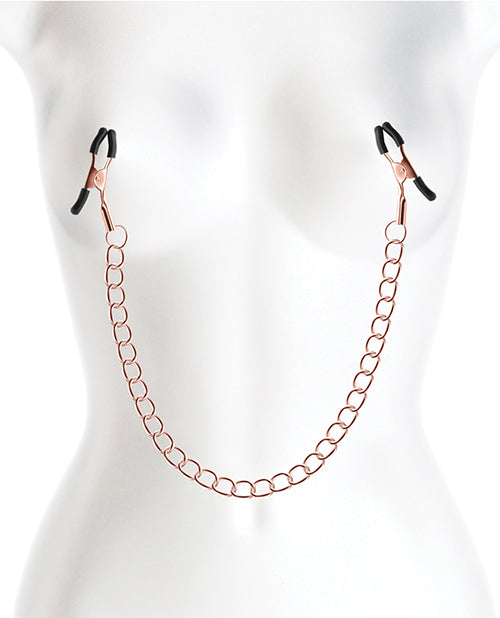 Bound DC2 Nipple Clamps Rose Gold