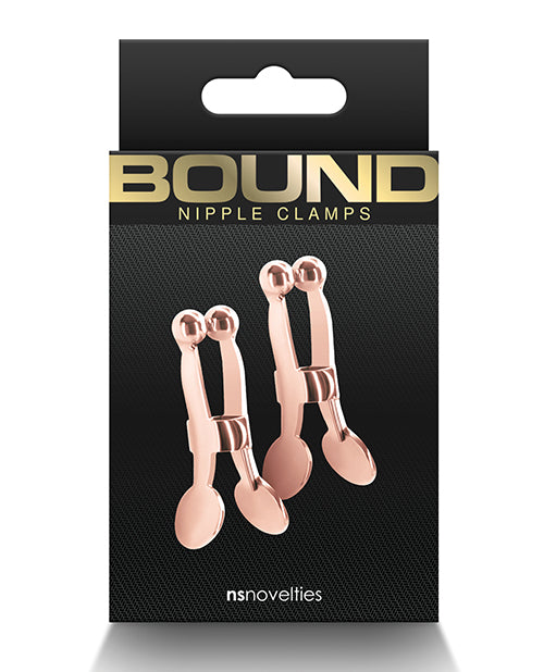 Bound C1 Nipple Clamps Rose Gold