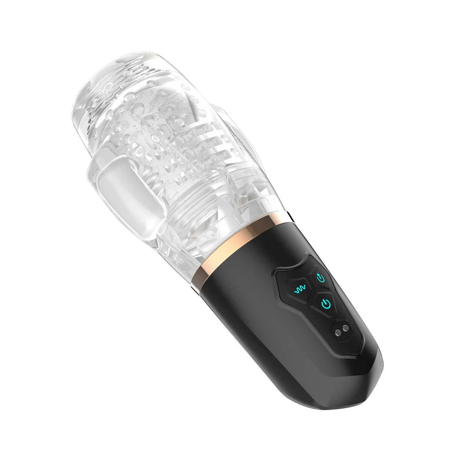 Adam & Eve Adam's Gawk Gawk 2.0 Sucking & Vibrating Sleeve