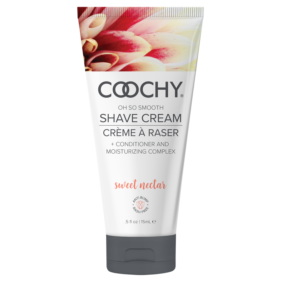 Coochy Shave Cream - SWEET NECTAR tube .5oz | 15mL