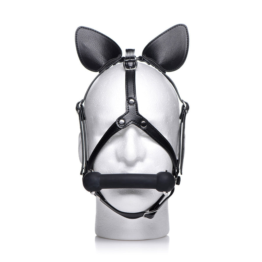 Dark Horse Pony Head Harness with Silicone Bit