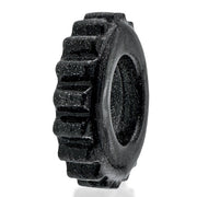 Plushy Single Ring Black Mica