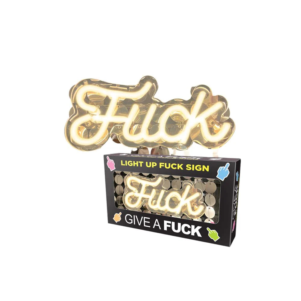 Last Fuck Neon Fuck Light up Sign