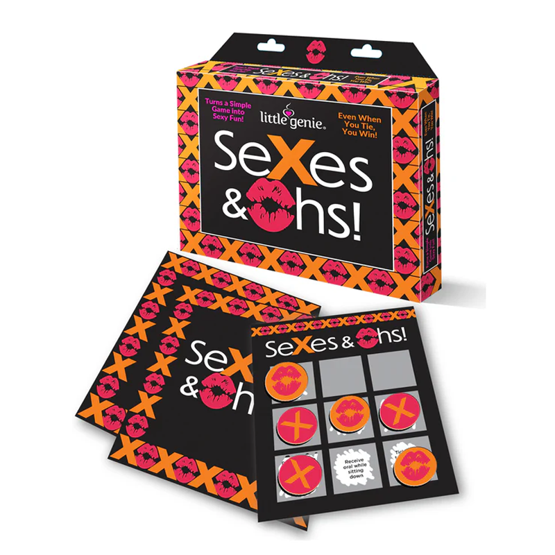 SEXES AND OOHS, SEXY TIC TAC TOE SCRATCH OFF GAME