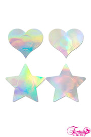 Holographic Pasties 2PC Set