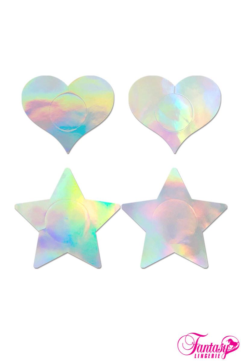 Holographic Pasties 2PC Set