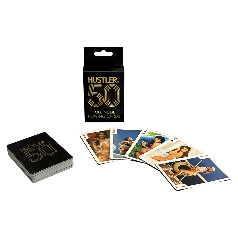 Hustler 50 - Full Nude Playing Cards