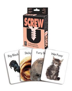 Screw U Card Game - English