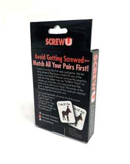 Screw U Card Game - English