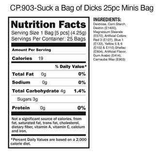 Suck A Bag Of Dicks! (25pk)