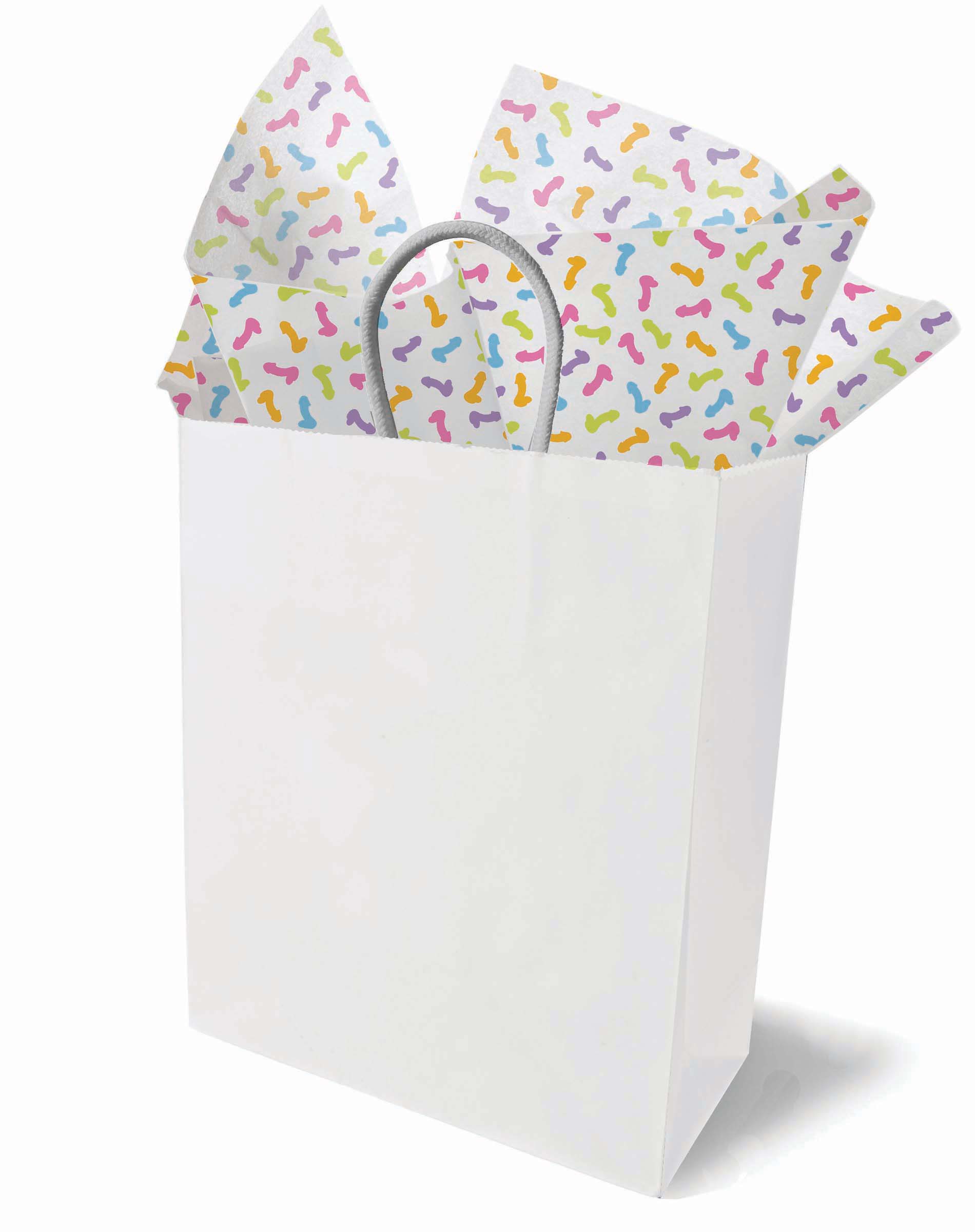 Super Fun Tissue Paper - colourful peckers