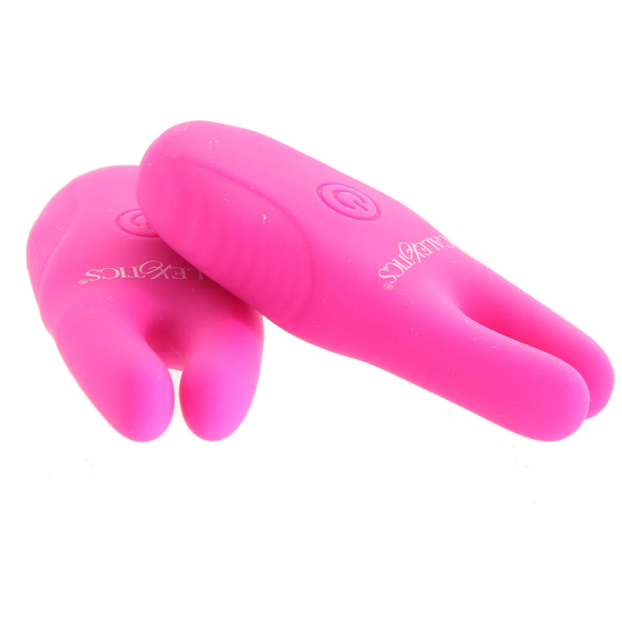 Remote Silicone Nipple Clamps in Pink