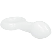 Chrystalino Plugger Glass Butt Plug in White