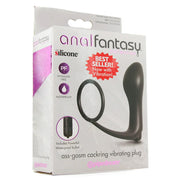 Ass-Gasm Vibrating Cock Ring Plug