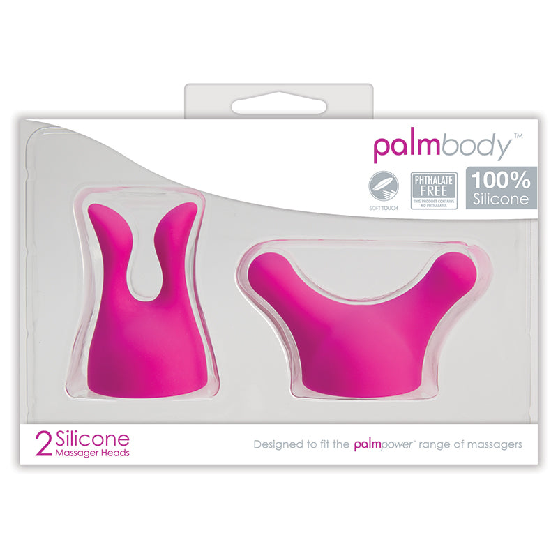 Palm Body Attachments 2 Silicone Heads